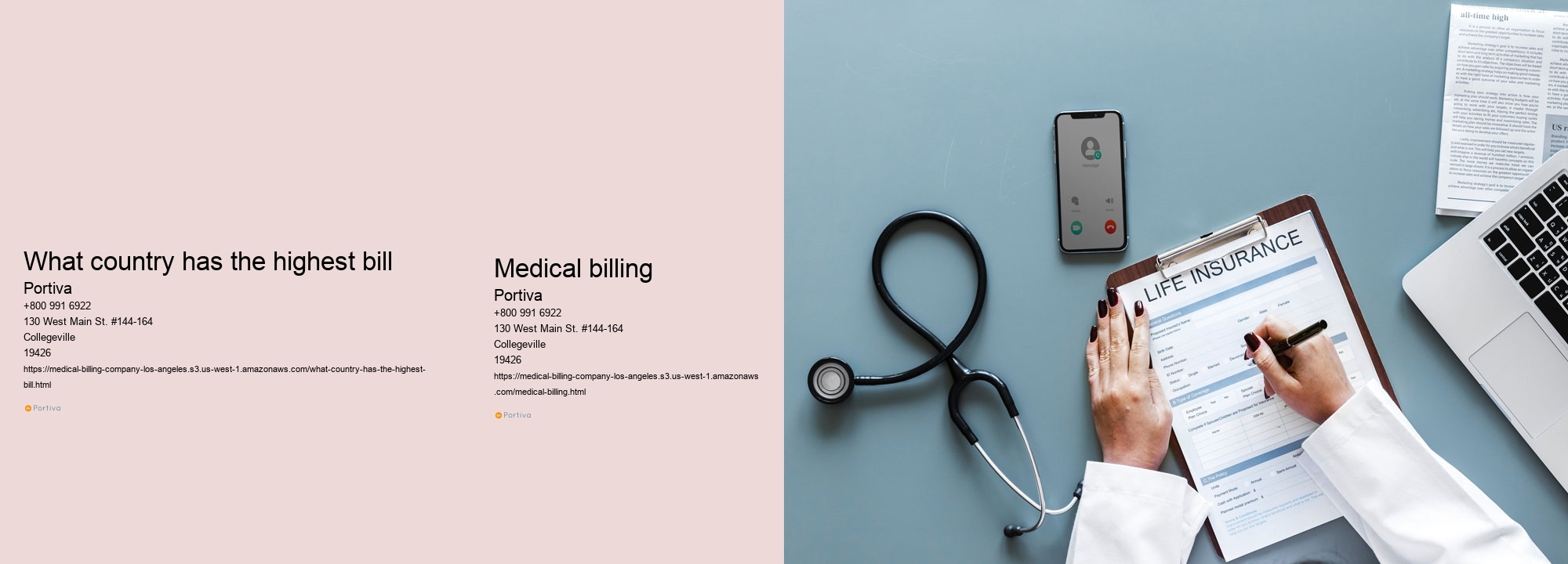 What country has the highest bill