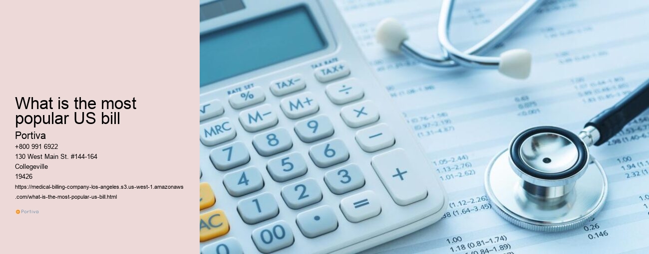 What is the most popular US bill